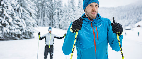Loffler Tights Ws Warm Black Cross-country ski trousers : Snowleader